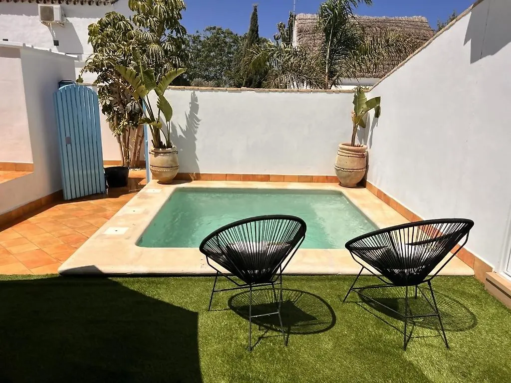 Casita Tierra Con Piscina Privada Y Cerca De Playa Villa El Palmar  Holiday home